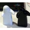 Set pepřenky a solničky z keramiky - Unimasa Ghosts