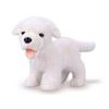 Labrador plyšový 23cm stojící bílý 0m+