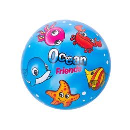 Míč 23cm mořská zvířátka 10m+ v síťce
