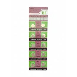 Alkalické knoflíkové baterie AG6 1.55V – 10 ks