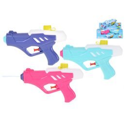 Vodní pistole 20cm 3barvy 12ks v DBX