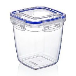 DUNYA Čtvercová, hluboká dóza s klipem 5000 ml