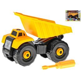 Auto stavební sklápěčka 15cm šroubovací volný chod v krabičce