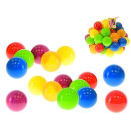 Míčky do hracích koutů 6cm 50ks 10m+ v síťce