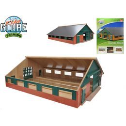 Kids Globe Farming farma dřevěná 73x60x26cm 1:32 v krabičce