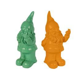 Pokladnička trpaslík porcelánový 8x7x20cm 2barvy
