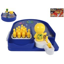 Pinball bowling stolní hra 19x13x3,5cm 2druhy v krabičce