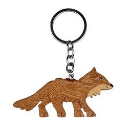 2Kids Toys Dřevěná klíčenka velká Liška