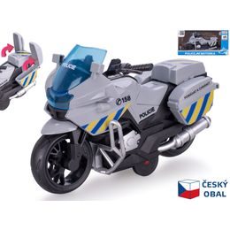 Motorka policejní CZ 16cm na zpětný chod v krabičce