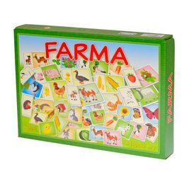 Společenská hra logická Farma v krabičce