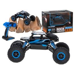 RC auto Rock Crawler HB 2.4GHz 1:18 modré