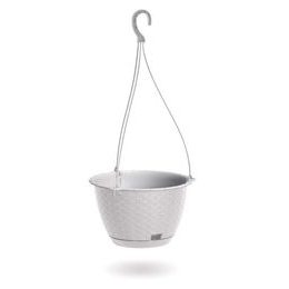 Květináč závěsný RATOLLA ROUND W bílý 21,5cm