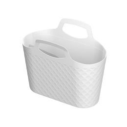 Heidrun Nákupní taška plast DIAMOND bilá