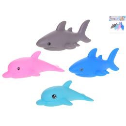 Mořská zvířátka do vany 14cm 18m+ 4ks v sáčku
