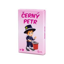 Karty Černý Petr pro dívky 31ks v krabičce