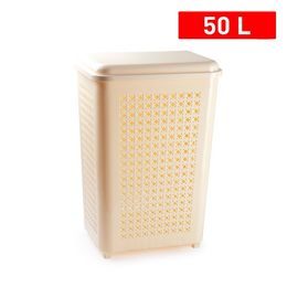 PF Koš na prádlo 50L - krémový