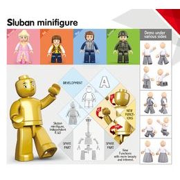 Sluban Army Model Bricks M38-B0751 Mobilní kanón 8x8 s pozemním minometem