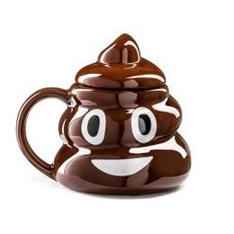 Zábavný hrnek s nákupem emoji