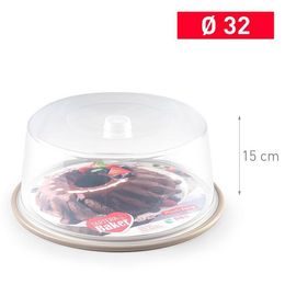 PF Dóza na dort BAKER L 32cm Béžová
