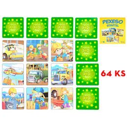 Pexeso Stavitel 64ks v krabičce