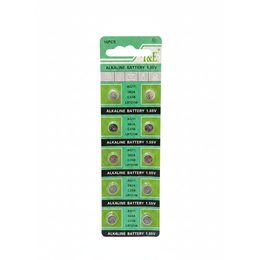 Alkalické knoflíkové baterie AG11 1.55V – 10 ks