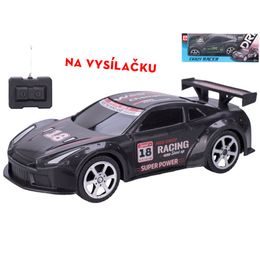 R/C auto závodní 18cm 27MHz jednoduchá funkce na baterie 2druhy v krabičce