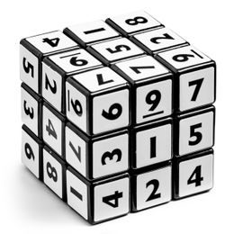 Sudoku kostka SPEED CUBE - BÍLÁ