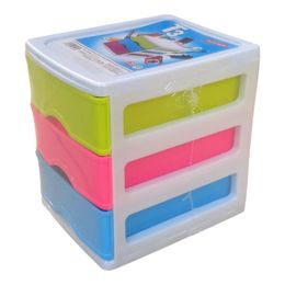 PF Plastový organizér 3 patrový 17x17x13.5cm