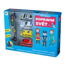 Sada aut 22cm volný chod 18m+ 4ks v síťce
