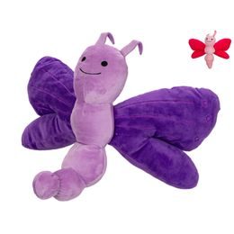 Motýl plyšový 34cm 2barvy 0m+