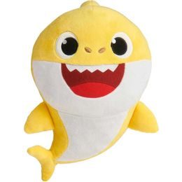Baby Shark plyšový na baterie se zvukem- žlutý