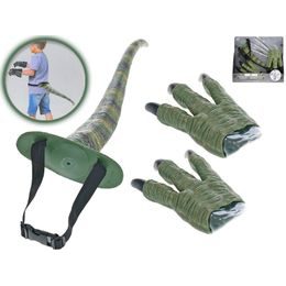 Dinosauří ocas 45cm a drápy v krabičce