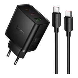 Grande nabíječka 65W 2x Type-C + USB-A s kabelem Type-C