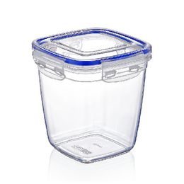 DUNYA Čtvercová, hluboká dóza s klipem 3200 ml