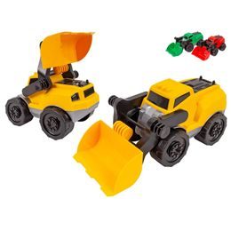 Bagr nakladač 27,5cm volný chod 3barvy 24m+