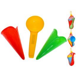 Sada na písek zmrzlina 12,5cm 4barvy 12m+ v síťce