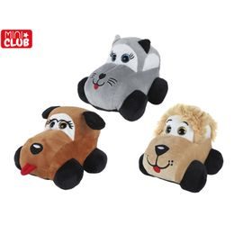 Mini Club auto zvířátko plyšové 15cm 3druhy 0m+