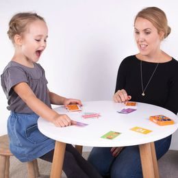 Bigjigs Toys Silikonové formičky červené Cherry