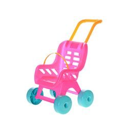 Kočárek Buggy plastový růžový