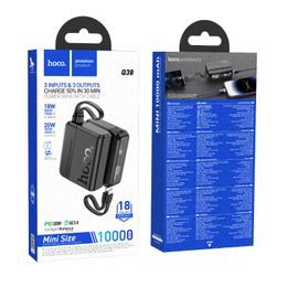 Excellent PD20W powerbanka s obousměrným kabelem 10000mAh