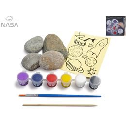 NASA kreativní sada - malování kamínků jako planety 4ks kamínků v krabičce