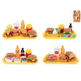 Fast food set 8-9ks 4druhy na kartě