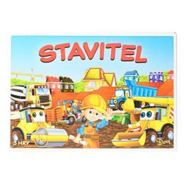 Společenská hra logická Stavitel v krabičce