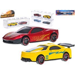 Roadblasters auto sportovní 7cm kov 2ks 4druhy v krabičce