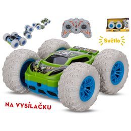 R/C auto akrobatické 360° 15,5cm 2,4GHz plná funkce na baterie se světlem v krabičce