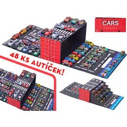 Auto 6,5cm kov zpětný chod 48ks v krabičce