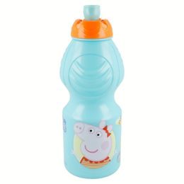 Dětská plastová sportovní láhev Prasátko Pepa 400ml