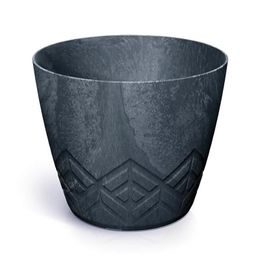 Květináč ARECO BETON EFFECT 19,8 cm: antracit