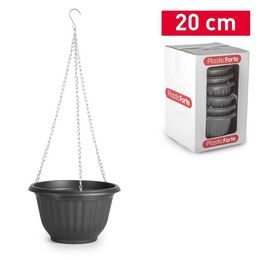 PF Závěsný květináč 20cm antracit