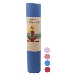Podložky na jógu TPE 6mm 61x173cm